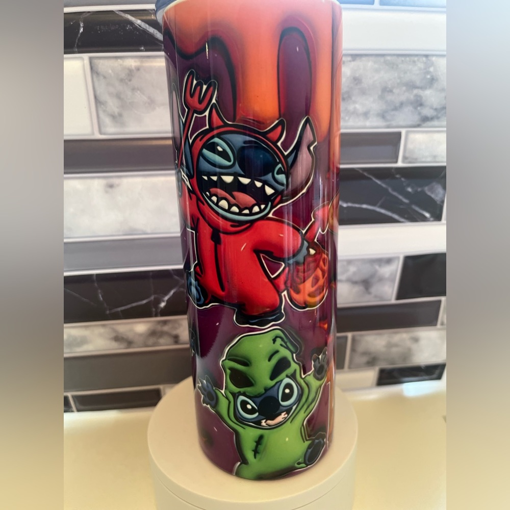 Stitch Halloween Tumbler